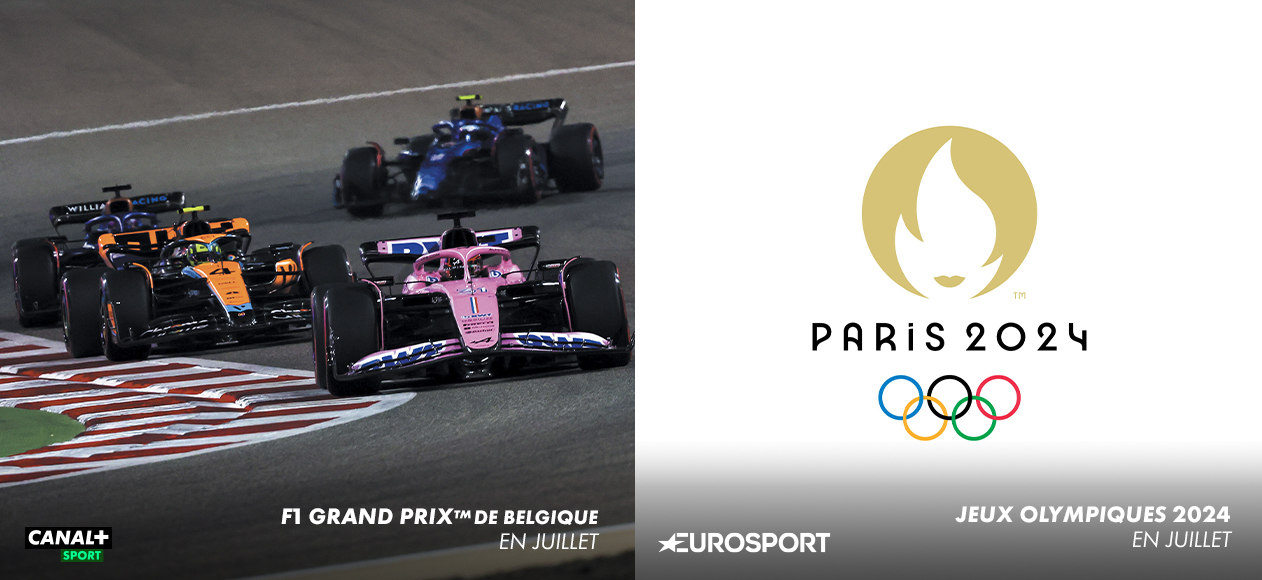 F1-Autos, die beim F1 Grand Prix de Belgique antreten werden. Der Wettbewerb wird auf Salt Canal+ Sport zu sehen sein